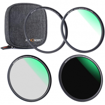 K&F Concept Magnetic Lens Filter-kit CPL-ND-UV 82mm