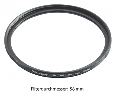 Peter Hadley MC Nano UV filter 58 mm Premium Line