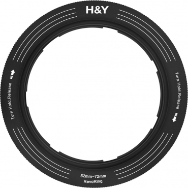H&Y REVORING 52-72mm Filteradapter für 77mm Filter